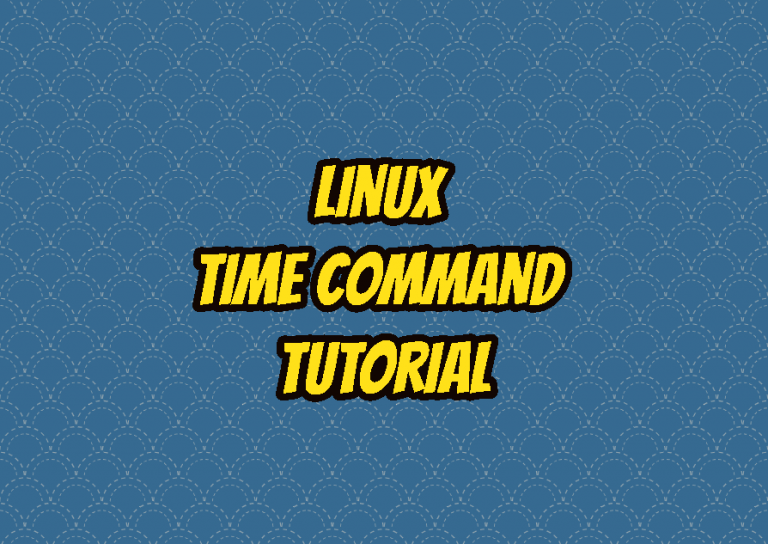 Linux time Command Tutorial LinuxTect