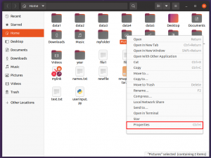 linux find file size in folder