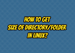 linux find file size in folder