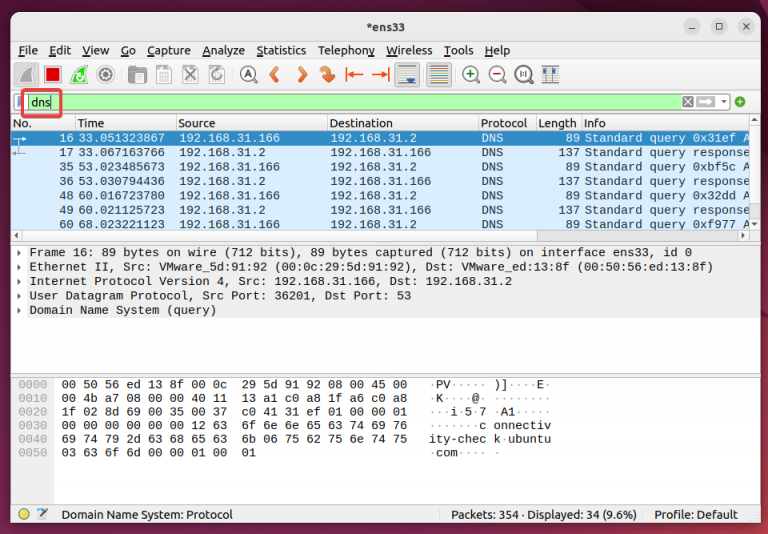 Как установить wireshark на debian