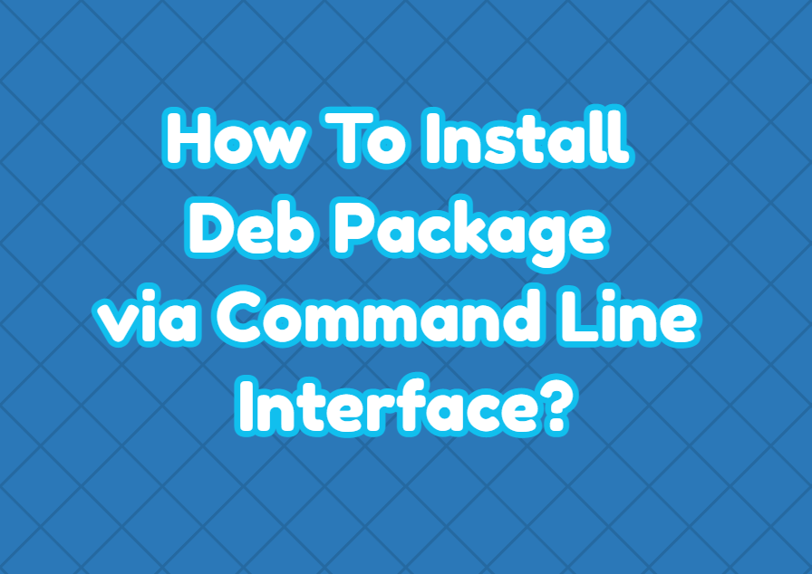 Linux Install Deb From Command Line Oseselection