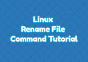 linux command to change name of file
