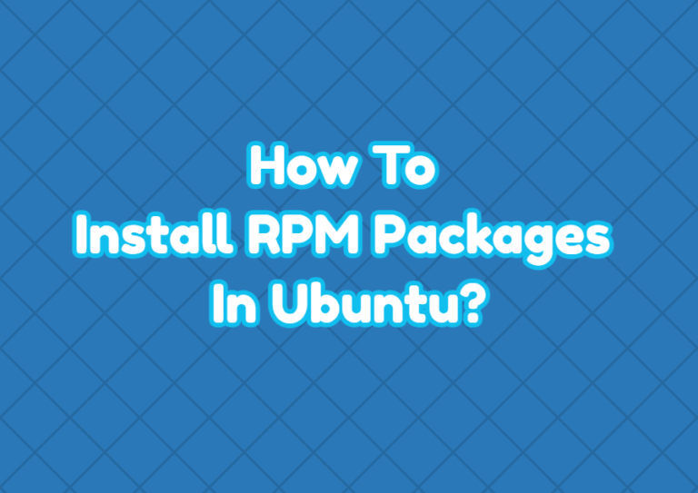 How To Download And Install Rpm Packages In Linux