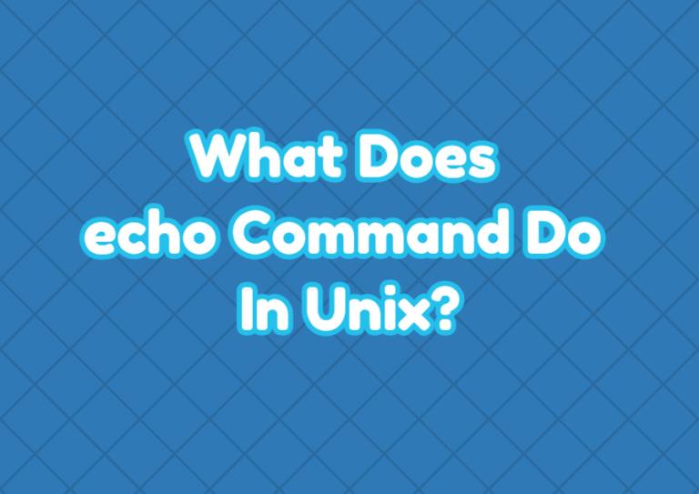 what-does-echo-command-do-in-unix-linuxtect